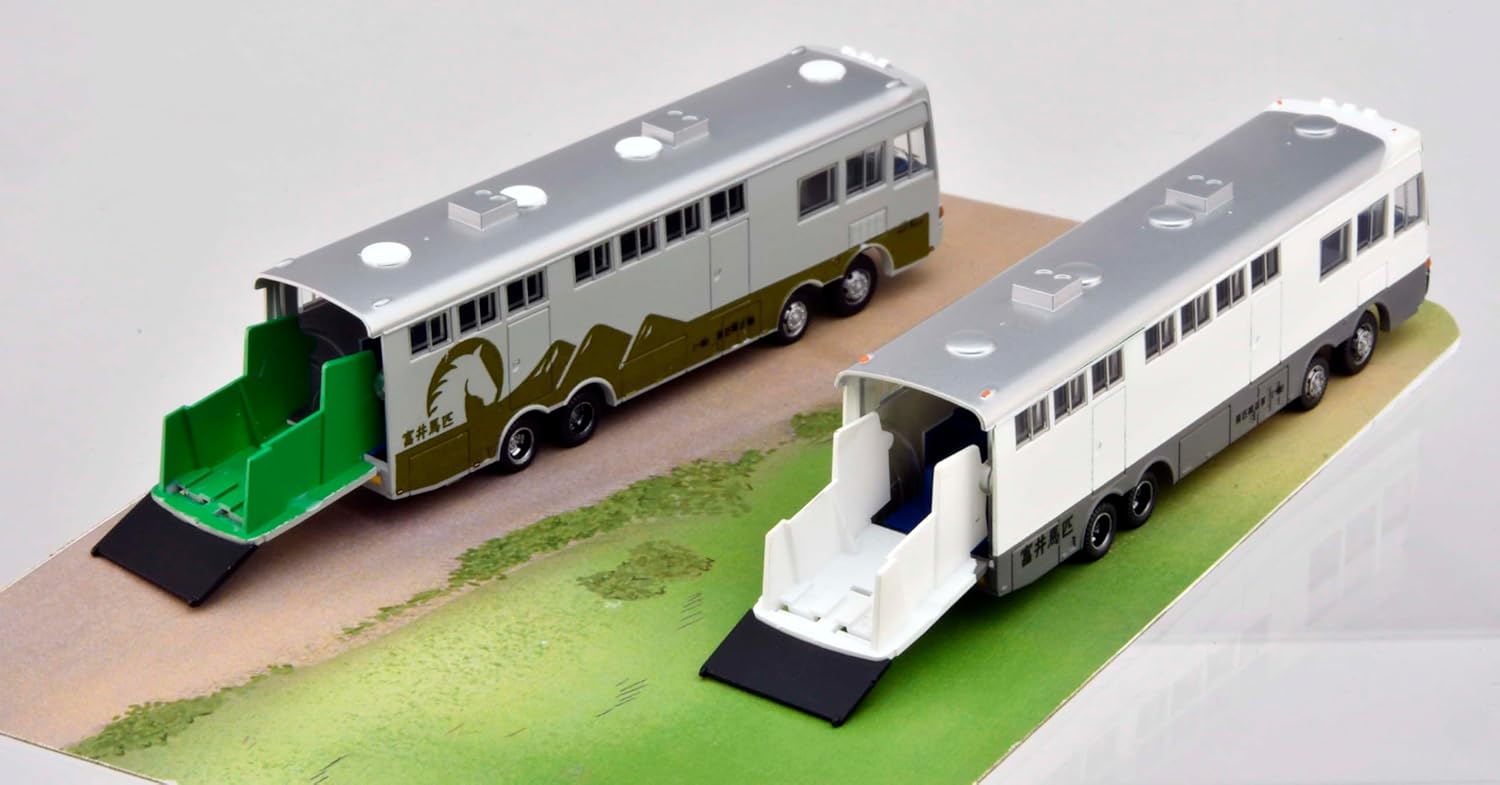TOMYTEC Truck Collection Horse Transporter Set A - BanzaiHobby