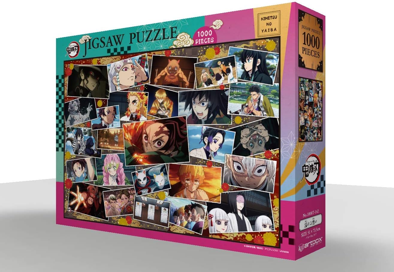 Ensky 1000T-142 Overflowing - Demon slayer (Puzzle, 1000 Pieces, 51 x 73.5 cm) - BanzaiHobby