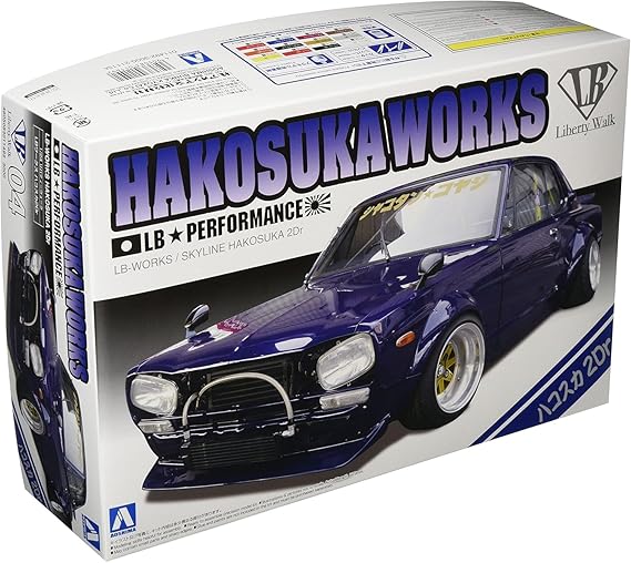 Aoshima 1/24 Liberty Walk No.04 LB Works Nissan Skyline Hakosuka Works 2Dr