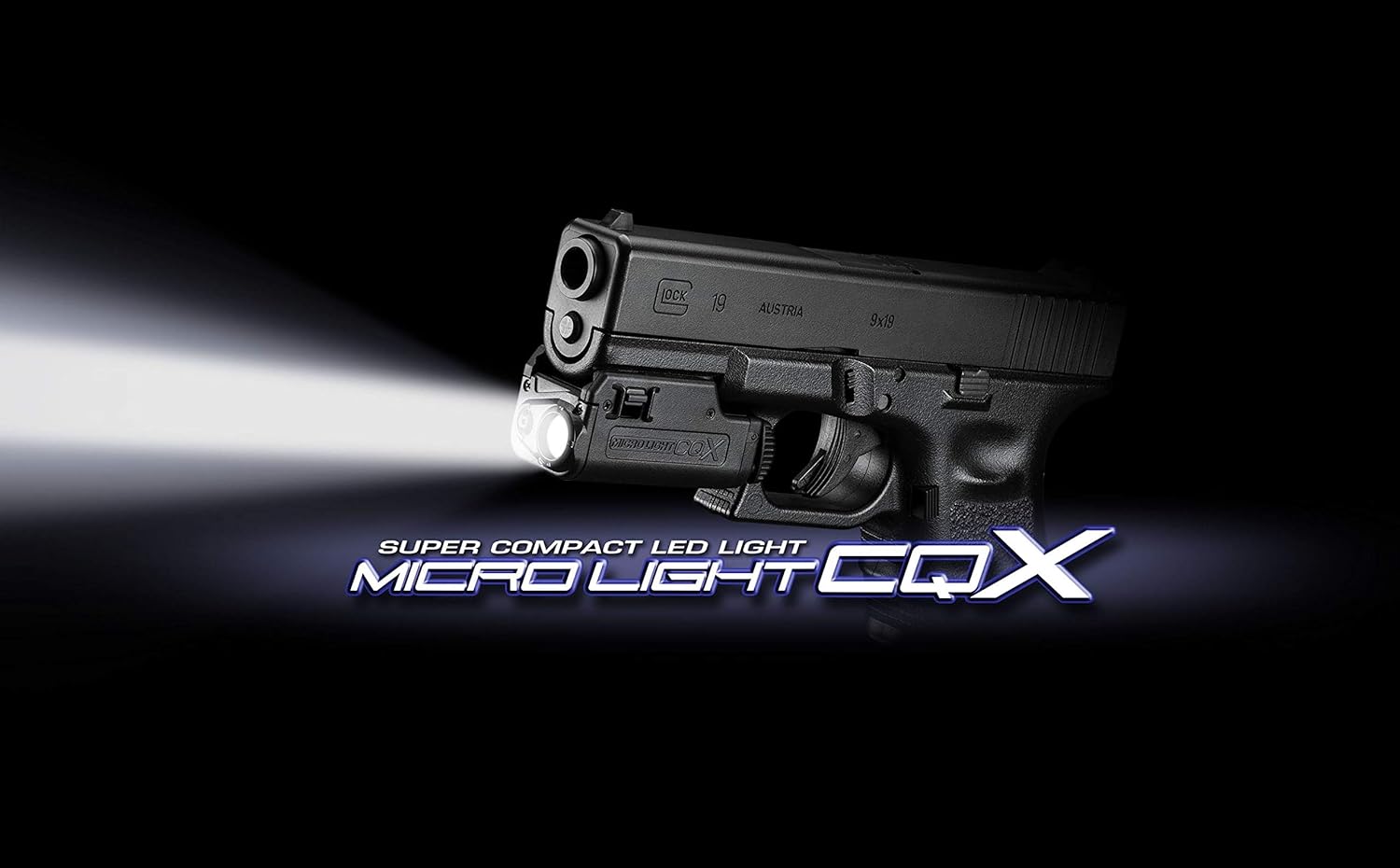 Tokyo Marui Part No. 235 Micro Light CQX Black - BanzaiHobby