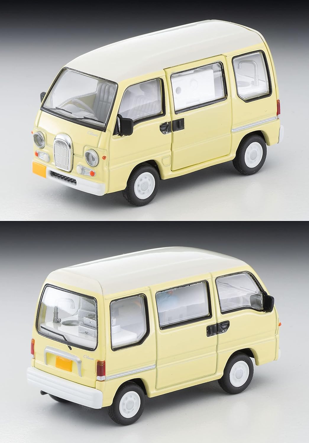 TOMYTEC 321613 1/64 Diocolle 64 #Car Snap 15a Crepe shop (Subaru Sambar Diaz Classic mobile sales car included) - BanzaiHobby