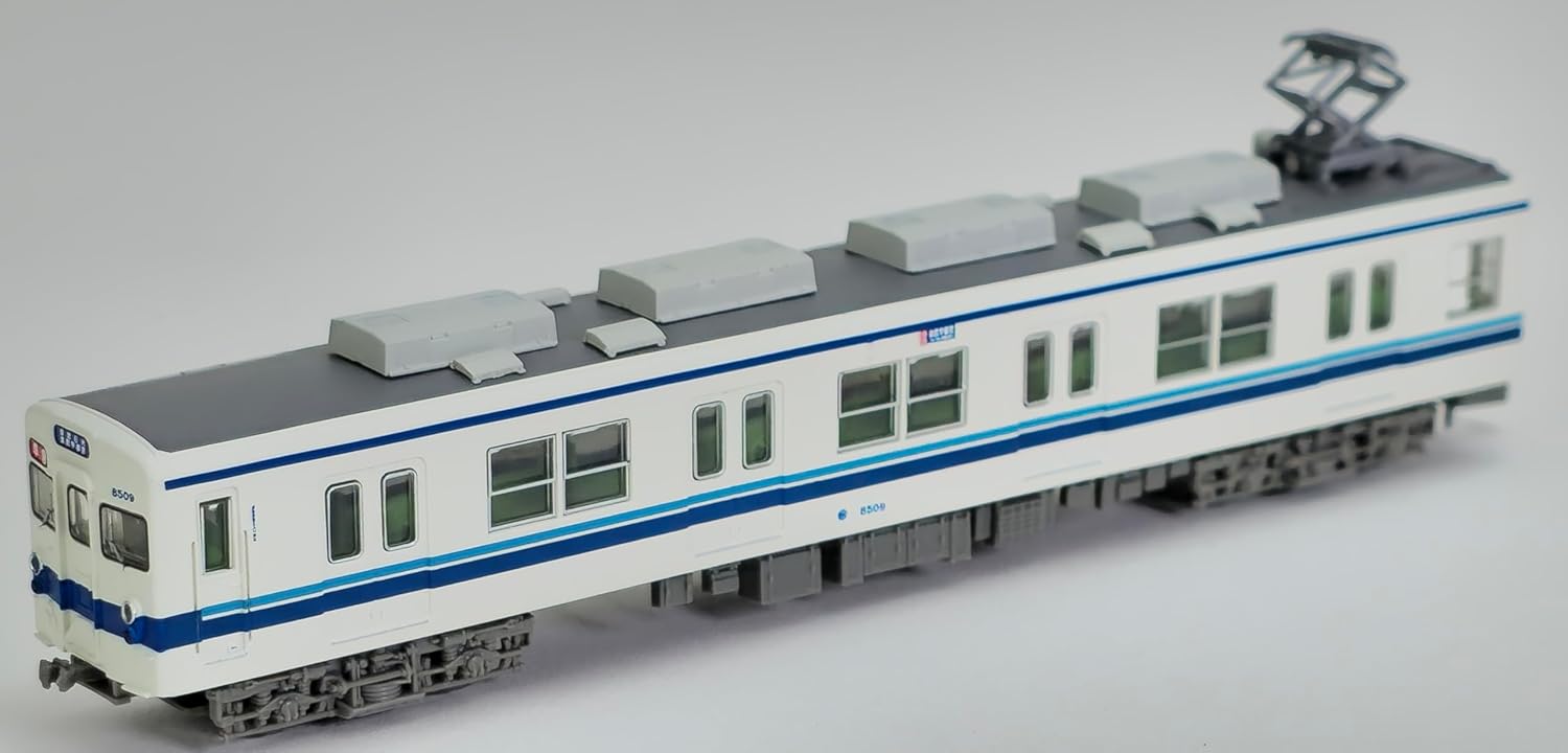TOMYTEC The Railway Collection Tobu Railway 8500 Series Early Repair Car 8509 Formation 2 Car Set - BanzaiHobby