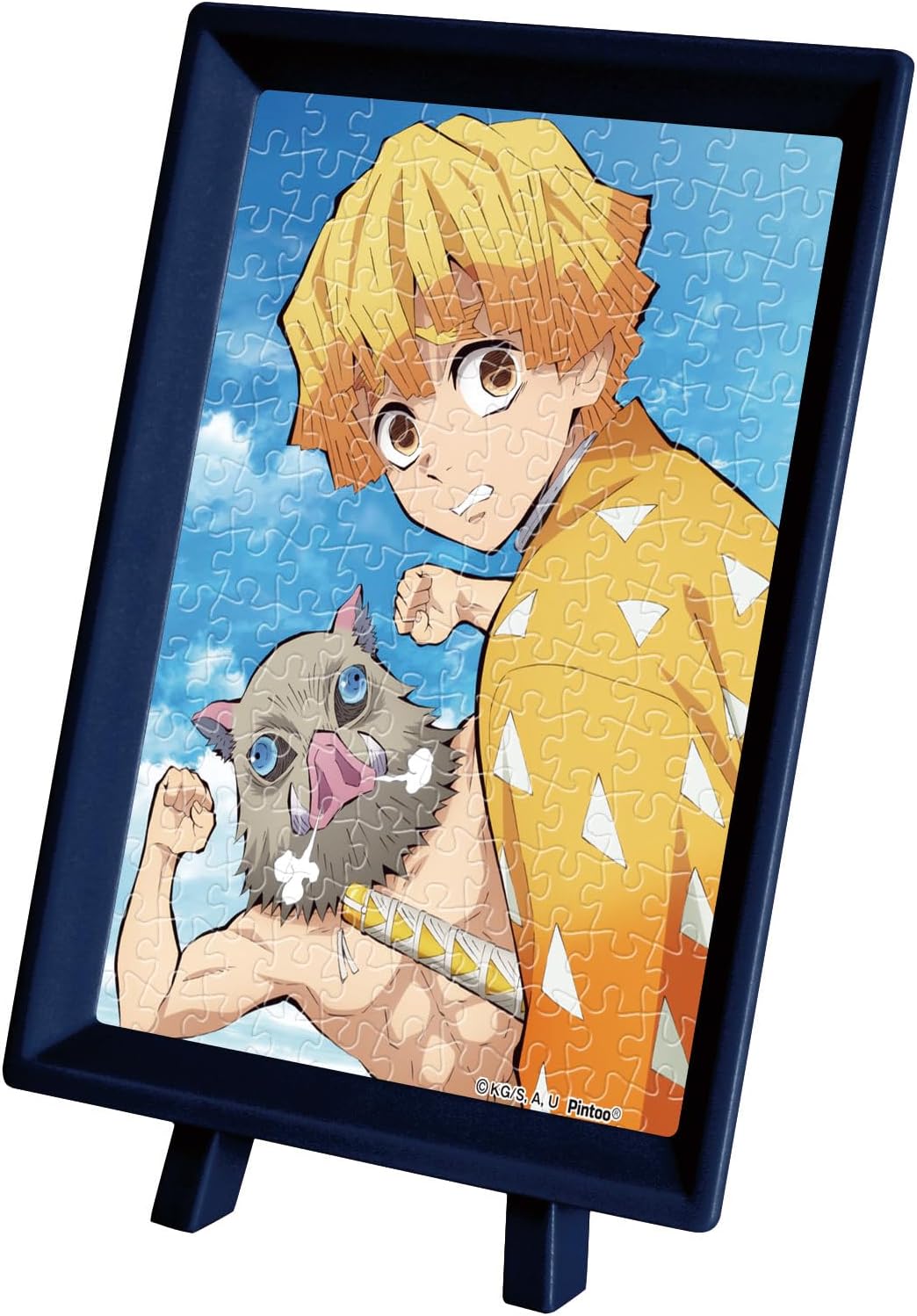 Ensky MA-50 Demon Slayer: Kimetsu no Yaiba Zenitsu and Inosuke - Bean Puzzle (150 Pieces) - BanzaiHobby