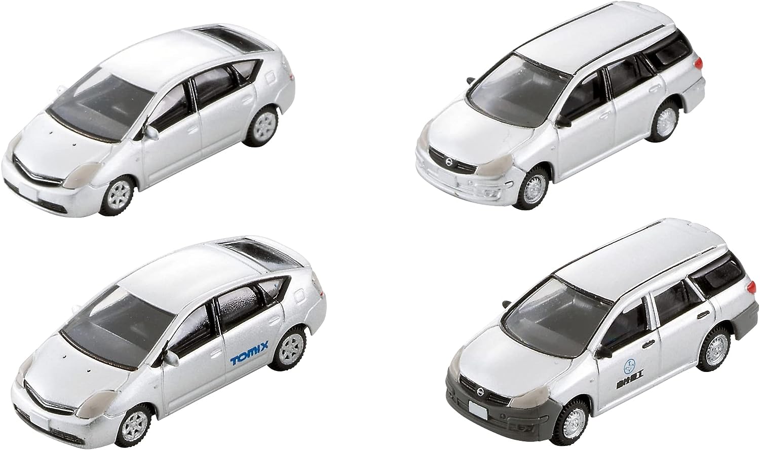 The Car Collection Basic Set Business Car Silver