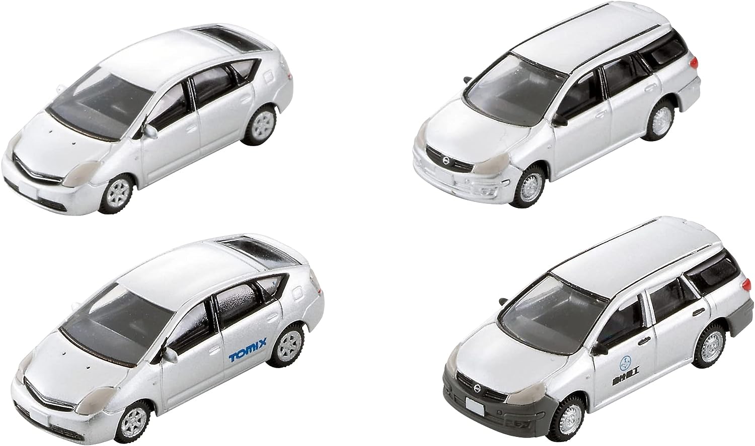 TOMYTEC The Car Collection Basic Set Business Car Silver - BanzaiHobby