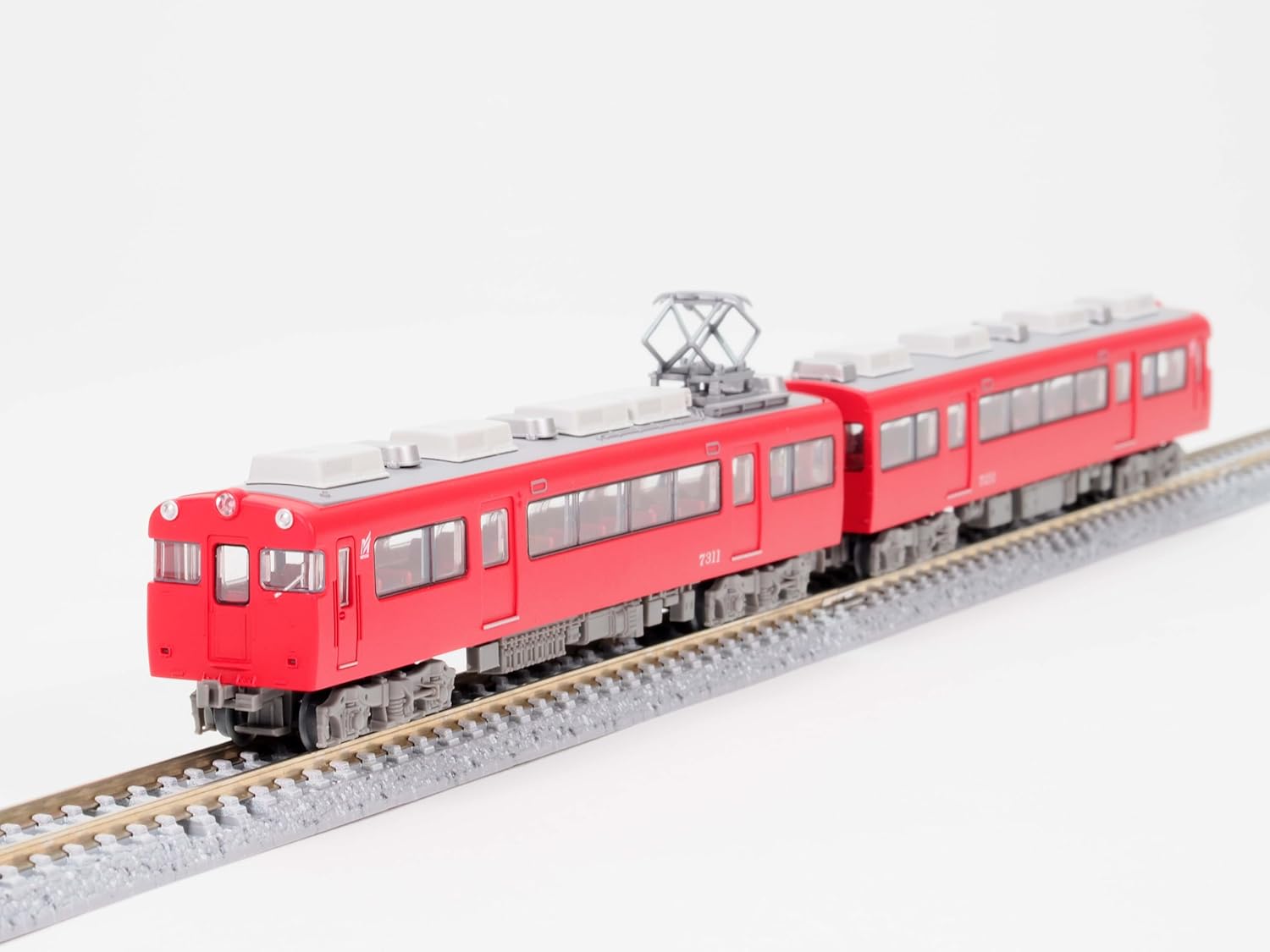 TOMYTEC Railway Collection Nagoya Railroad 7300 Series 2 Cars Set - BanzaiHobby