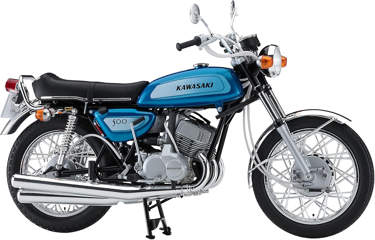 Hasegawa 21735 1/12 Kawasaki 500-SS/MACHIII (H1A) - BanzaiHobby