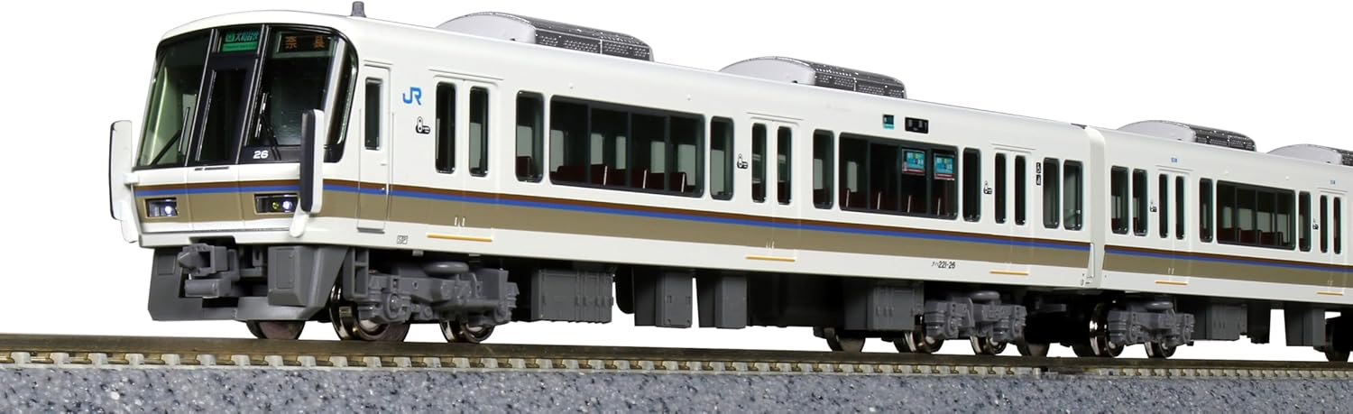 KATO 10-1492 N-Gauge 221 Series Renewal Car Yamatoji Rapid Add-on Set (4 Cars) - BanzaiHobby