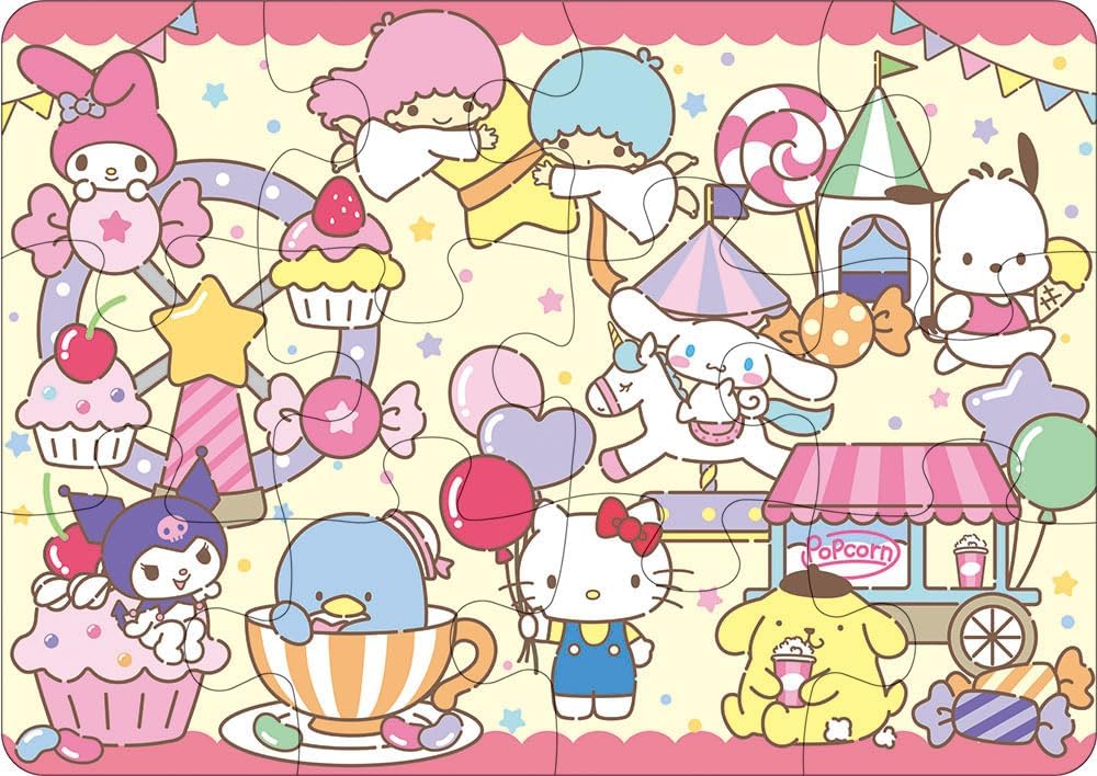 Beverly S5-004Sanrio Character First Puzzle Puzzle - BanzaiHobby
