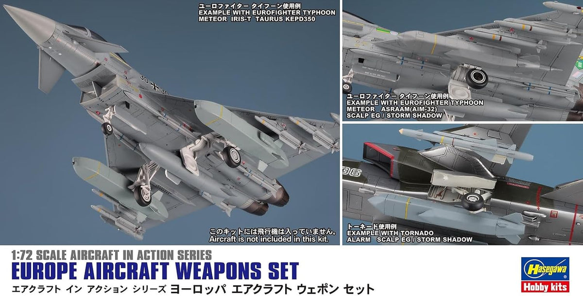 Hasegawa X72-15 1/72 Europe Aircraft Weapon Set