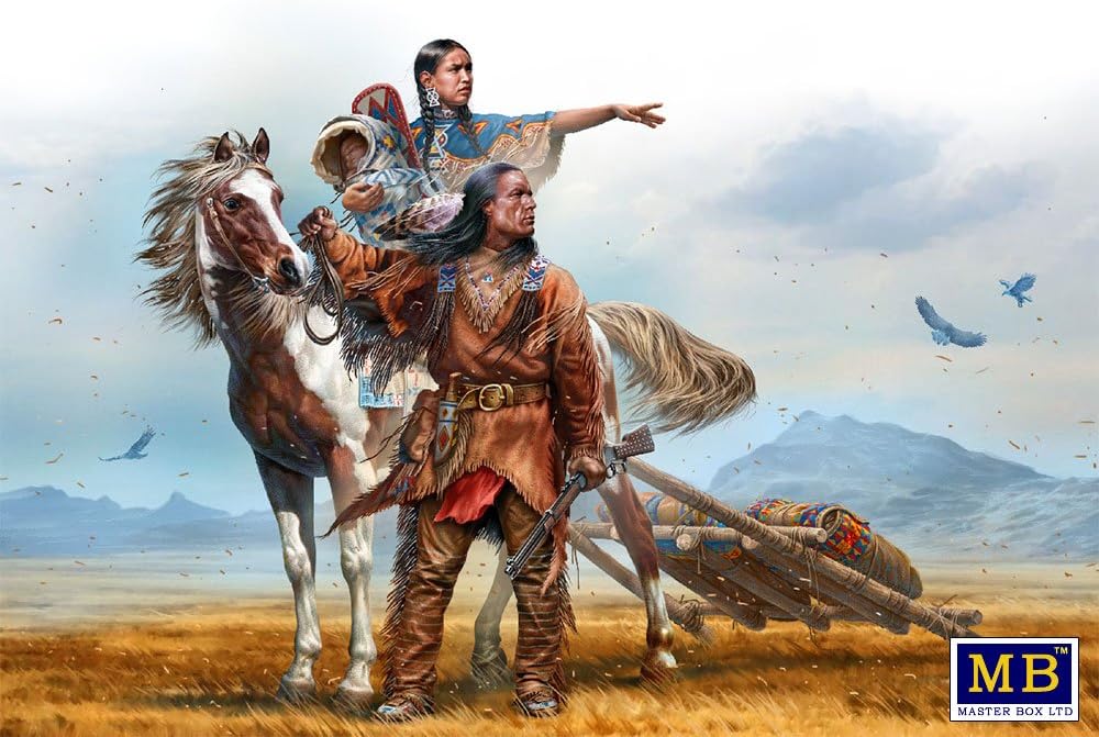 Master Box MSB35189 1/35 Indian Wars Series: On the Great Plains - BanzaiHobby