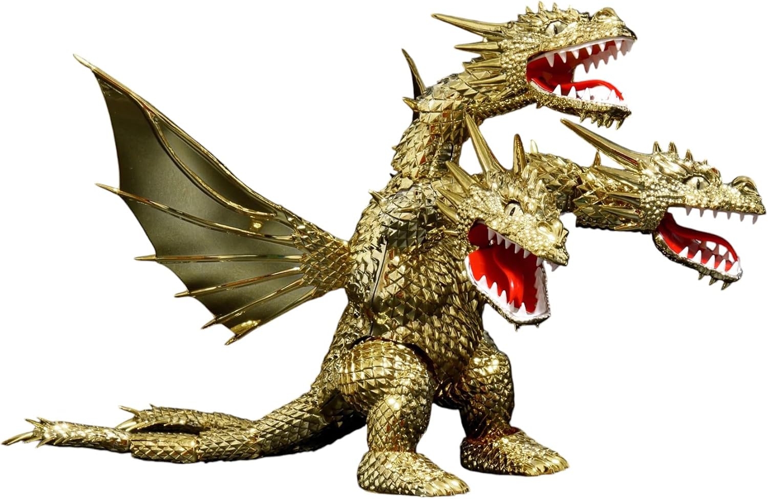 Fujimi Chibimarugodzilla-402 King Ghidorah (1991) 70th Anniversary Edition, Luxury Plated - BanzaiHobby