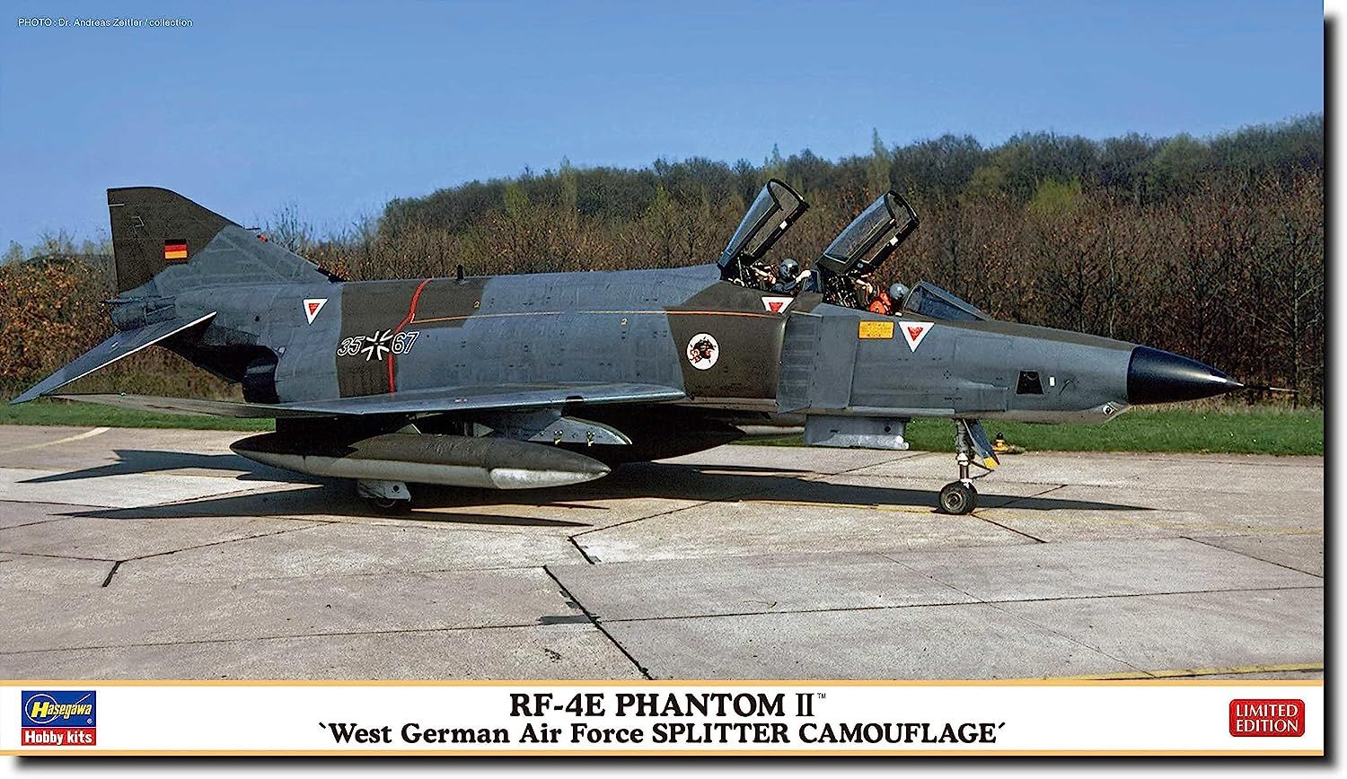 Banzai áhugamál - Hasegawa RF-4E Phantom II Vestur-Þýska