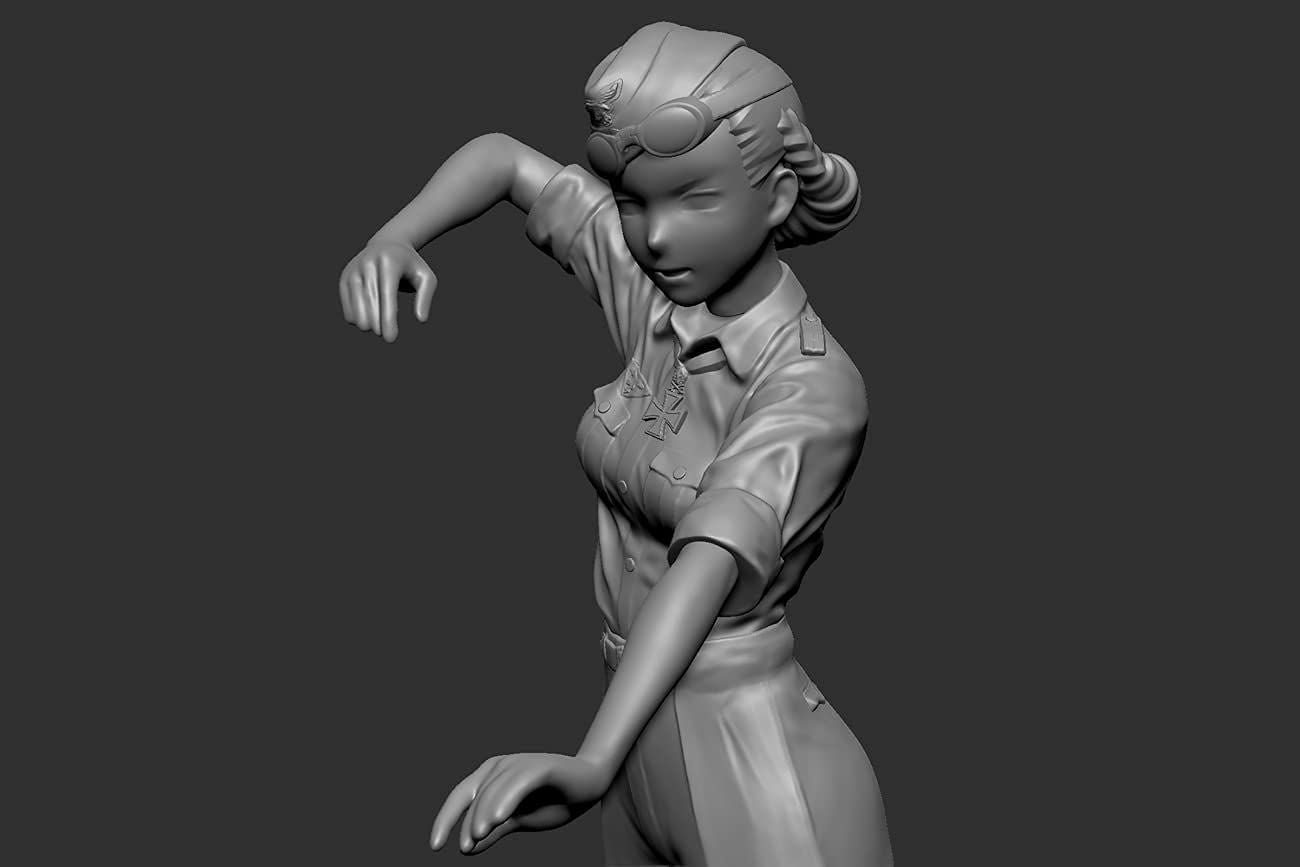 Fine Molds HC8 Rekiso Wotome Rosa w/1/72 Scale Bf109F-4 Trop - BanzaiHobby