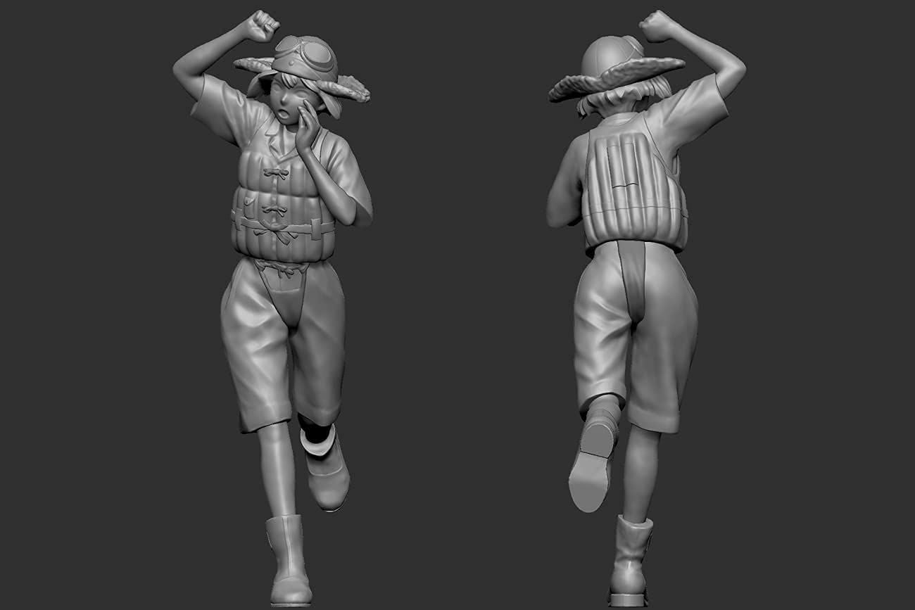 Fine Molds HC7 Rekiso Wotome Aoi w/1/72 Scale Zero Fighter Type 22 - BanzaiHobby