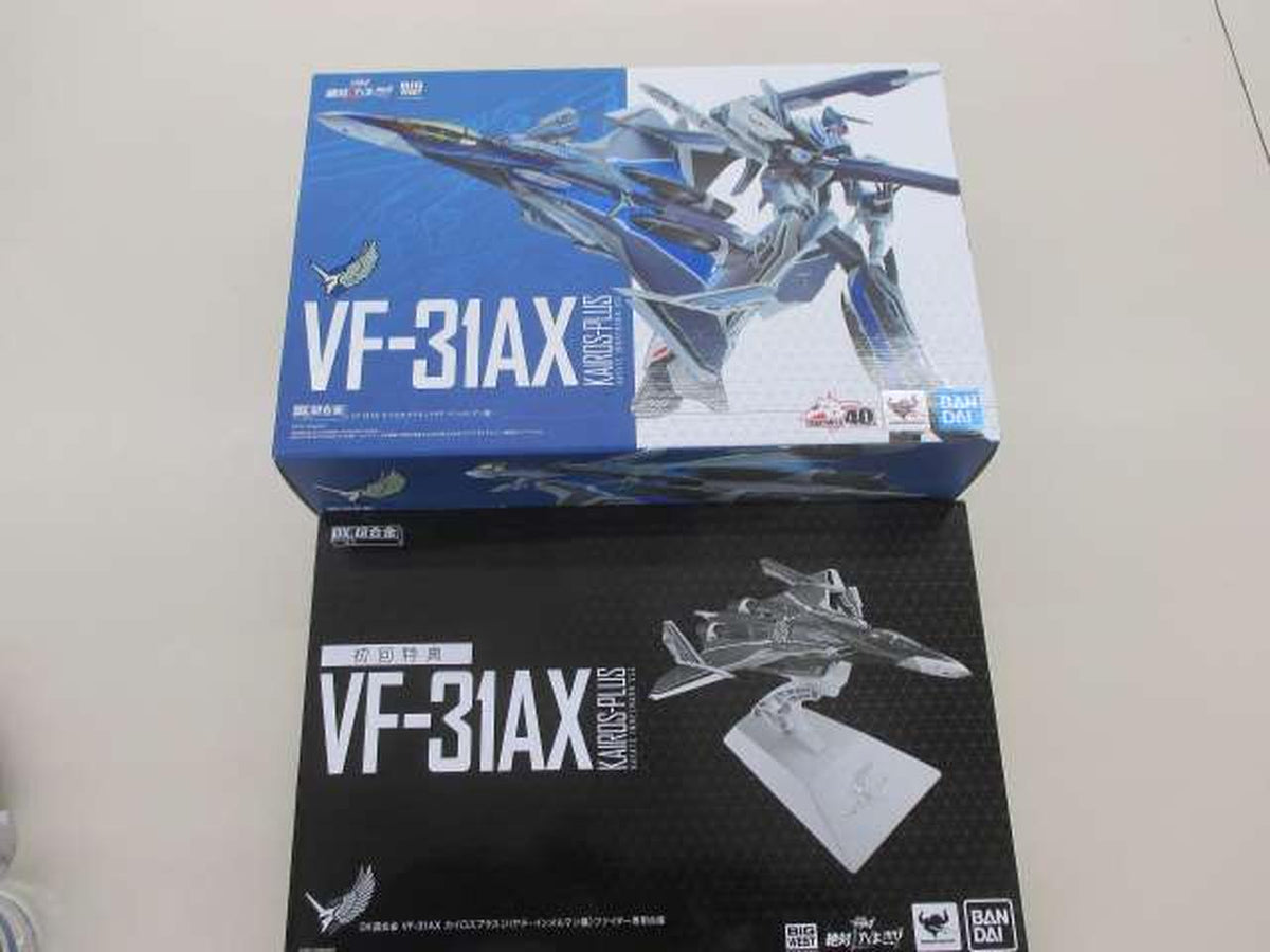 BANDAI DX Chogokin VF-31AX Kairos Plus (Hayate Immelmann's Unit)