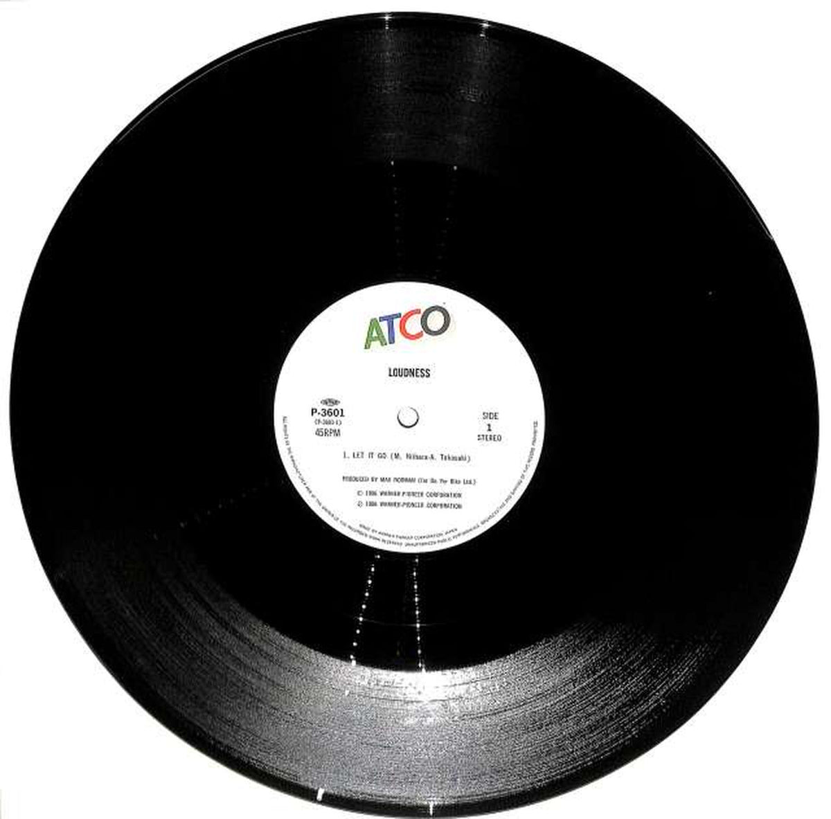 Warner Pioneer Loudness 'Let It Go' P-3601