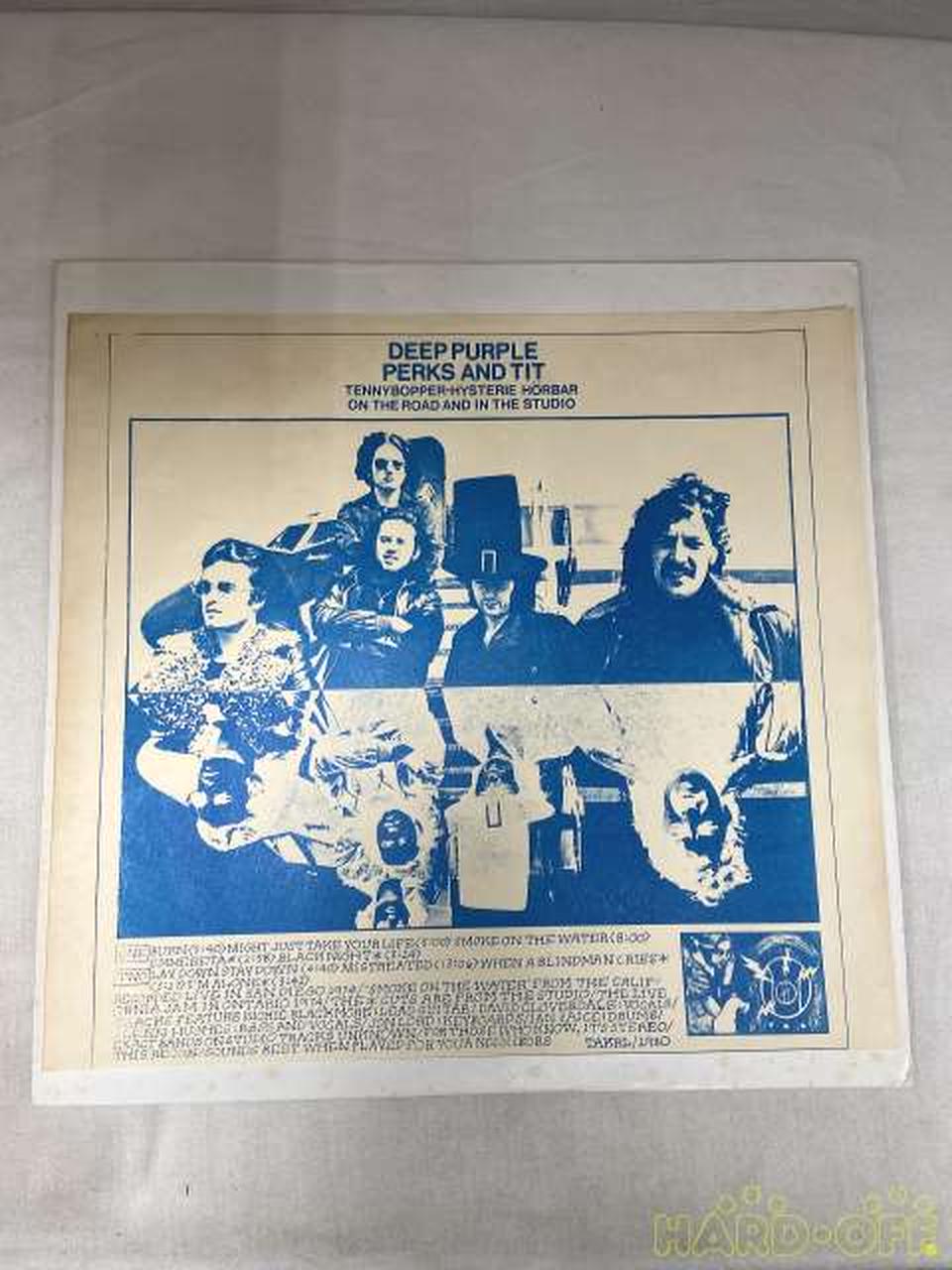 - LP record DEEP RURPLE PERKS AND TIT