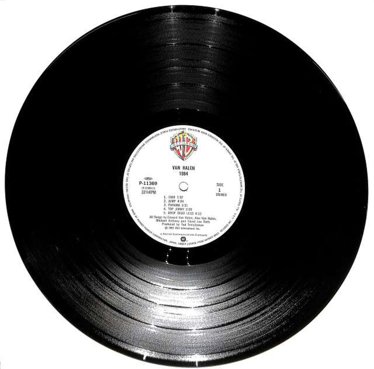 Warner Pioneer Van Halen "1984" P-11369