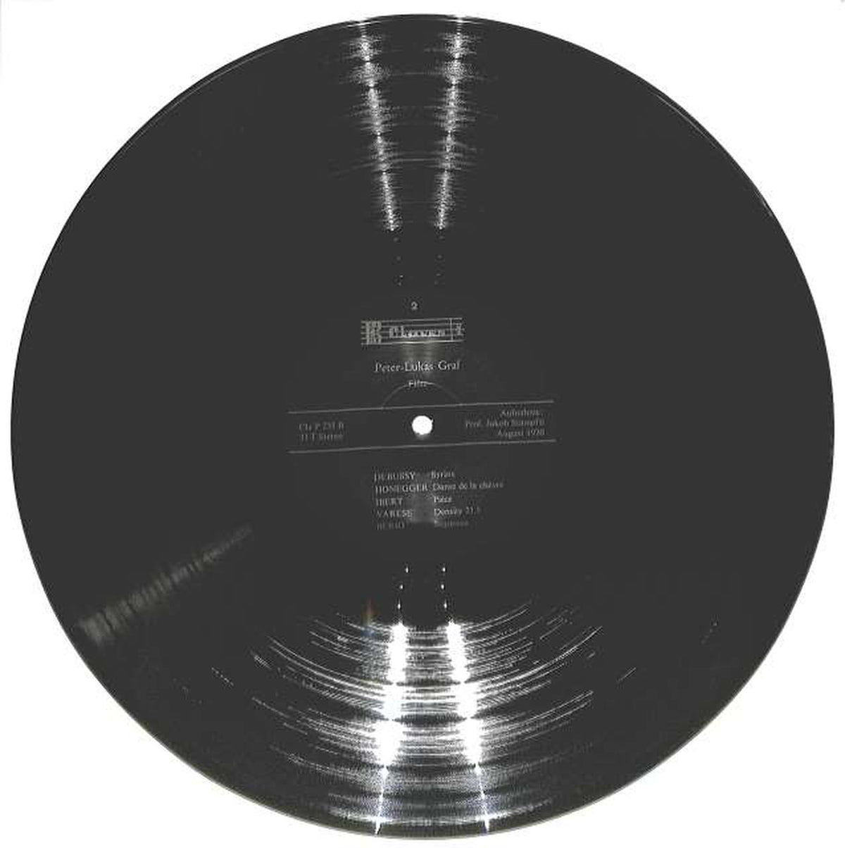 Claves (import, Switzerland) Peter Lucas Graf "Flute Solo" P-235