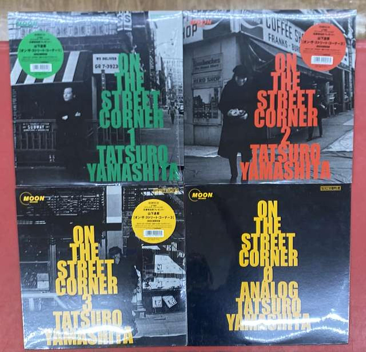 MOON RECORDS ON THE STREET CORNER 0~3 WQJV-101~103/LJS-4