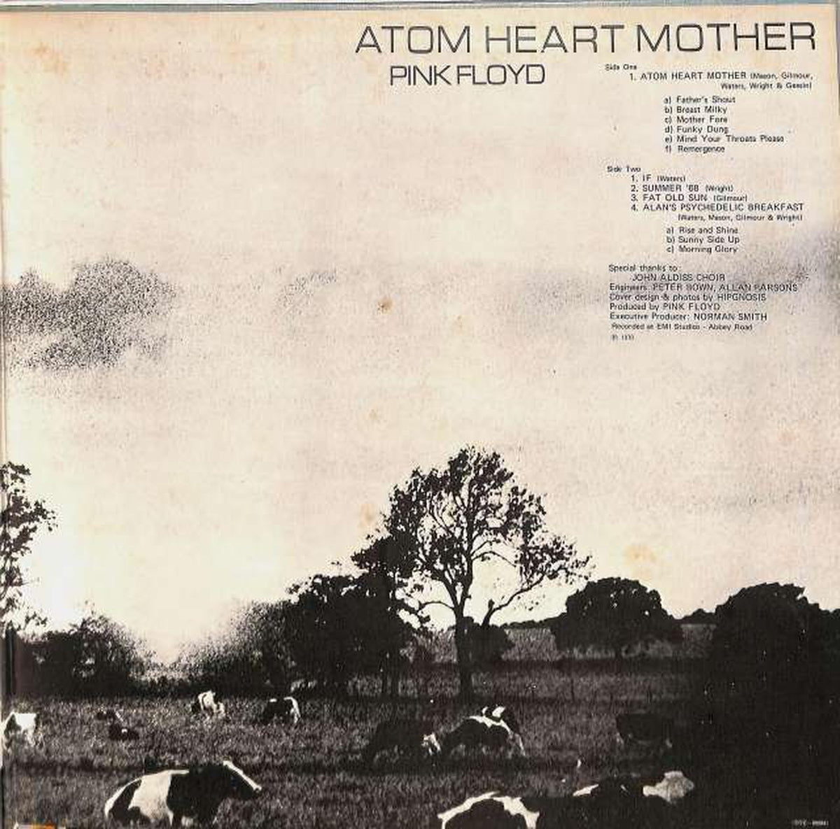 Toshiba EMI Pink Floyd 'Atomic Heart Mother' EOZ-80008