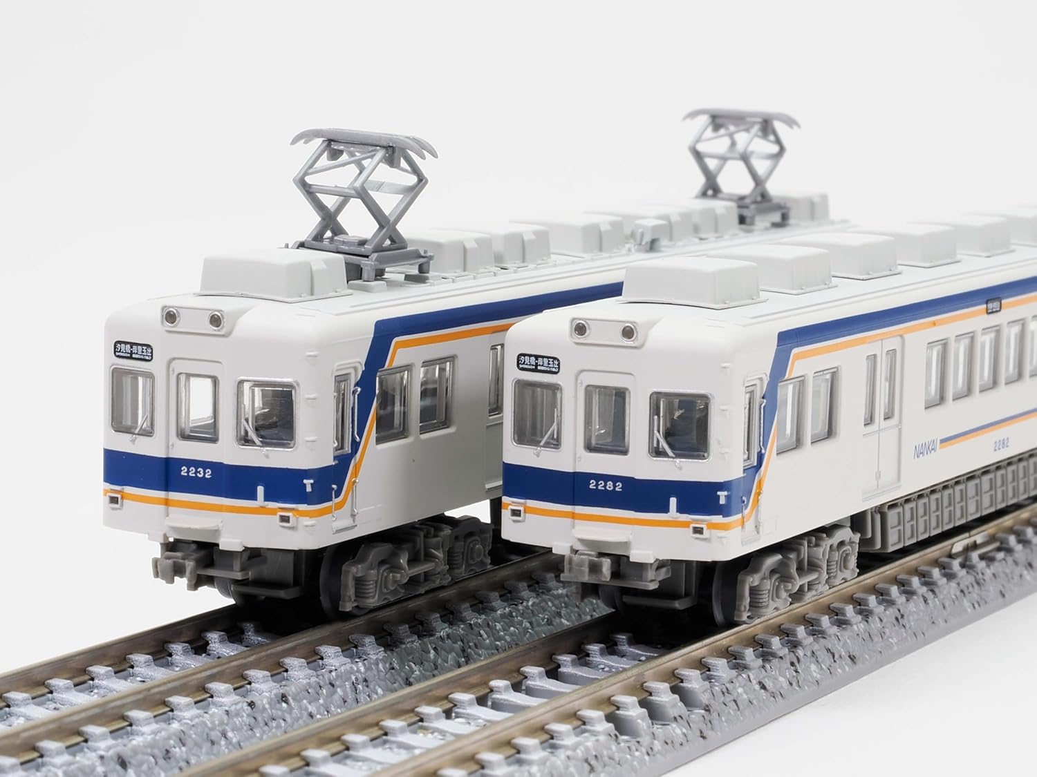 TOMYTEC Railway Collection Nankai Electric Railway 2200 Series 2230 Type (Thank You 2232 Formation, Current Paint) 2 Cars Set C - BanzaiHobby