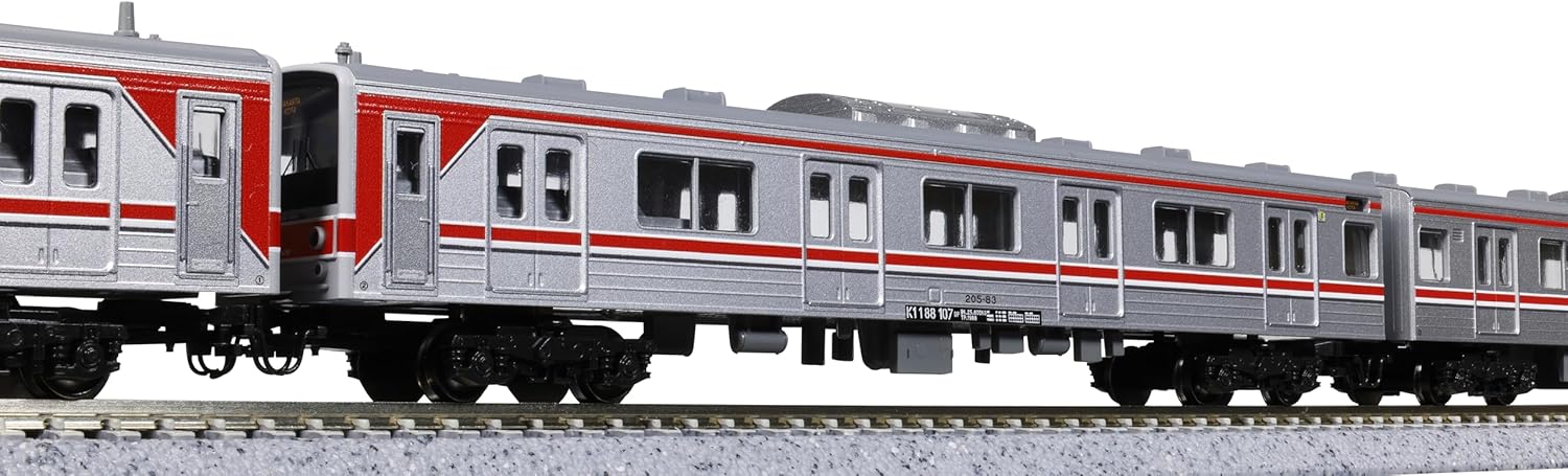 KATO 10-1755 N Gauge Indonesian Commuter Railway 205 Series 12-Car Set - BanzaiHobby