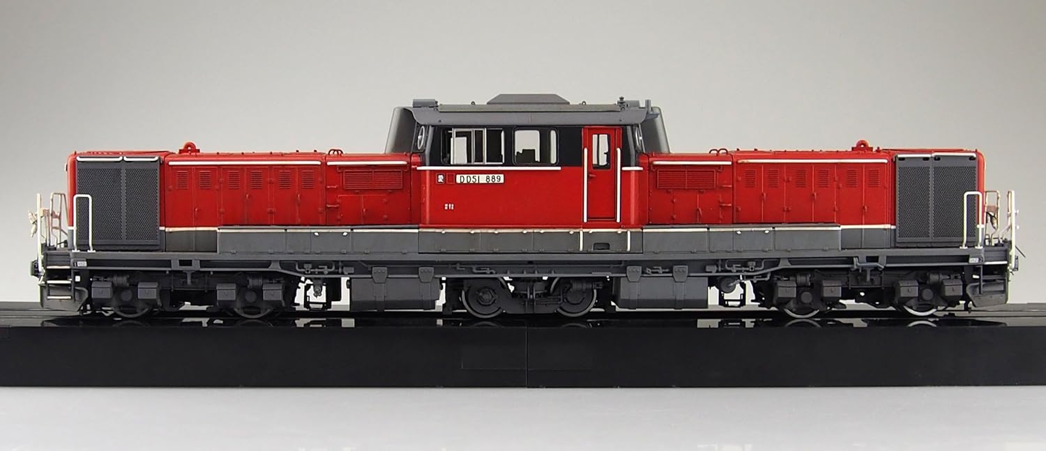 Aoshima 009987 1/45 Bunka Kyozai Co., Ltd. Train Museum OJ Series No.3 Diesel Locomotive DD51 Updated Color Super Detail - BanzaiHobby