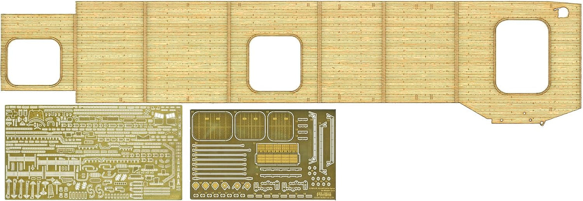 Fujimi FH-24EX-3 1/700 IJN Series No. 24 Japanese Navy Aircraft Carrier Soryu (w/ Etched Parts and Wooden Deck Decals)
