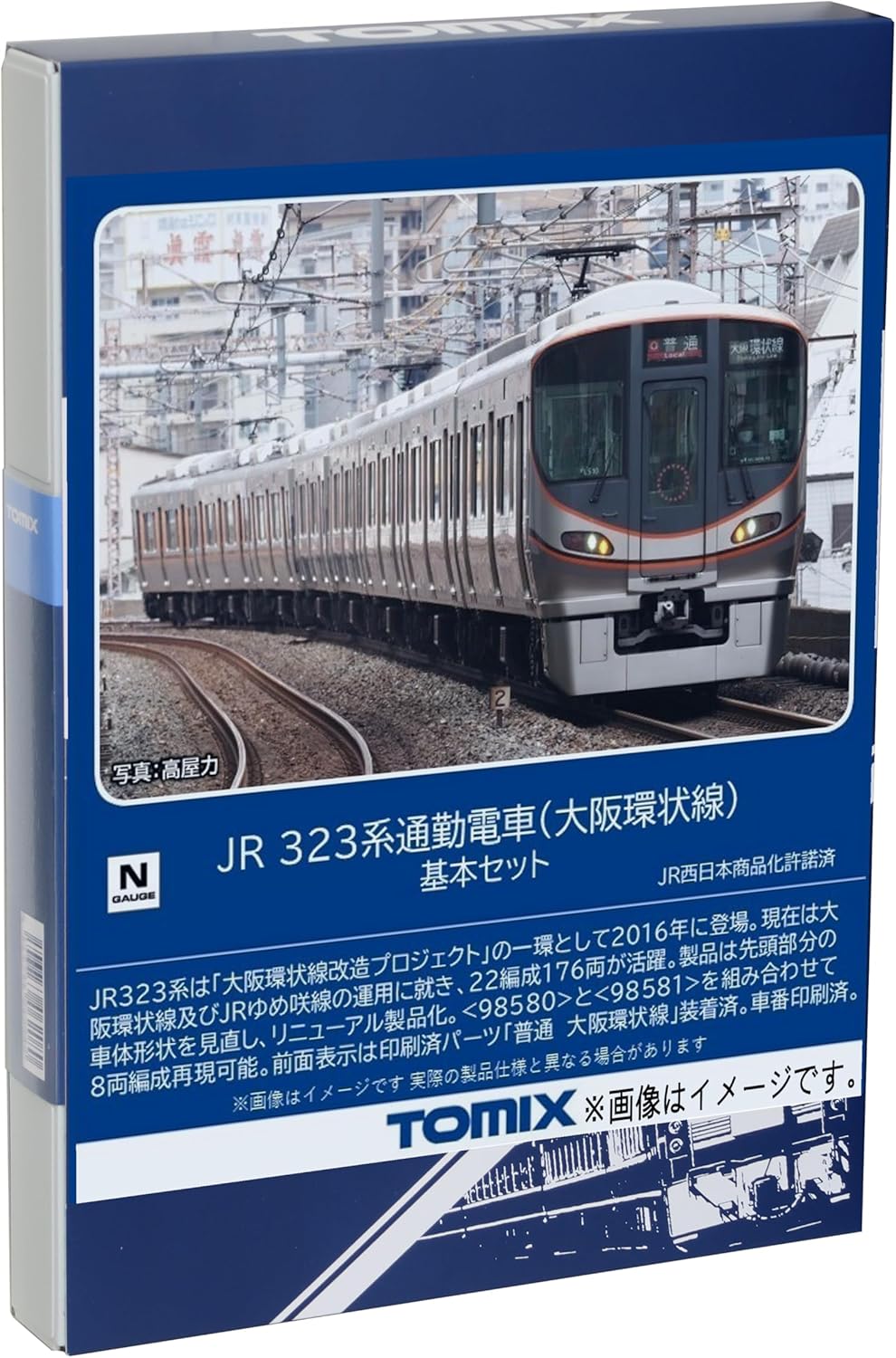TOMIX 98580 N Gauge JR 323 Series Osaka Loop Line Basic Set - BanzaiHobby