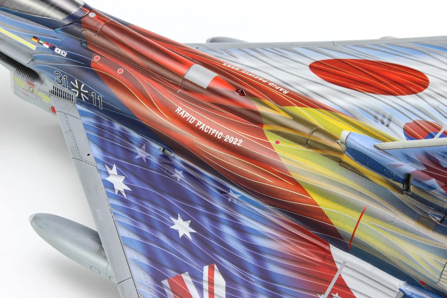 Hasegawa 02430 1/72 Eurofighter Typhoon Single Seater Luftwaffe Rapid Pacific 2022 - BanzaiHobby