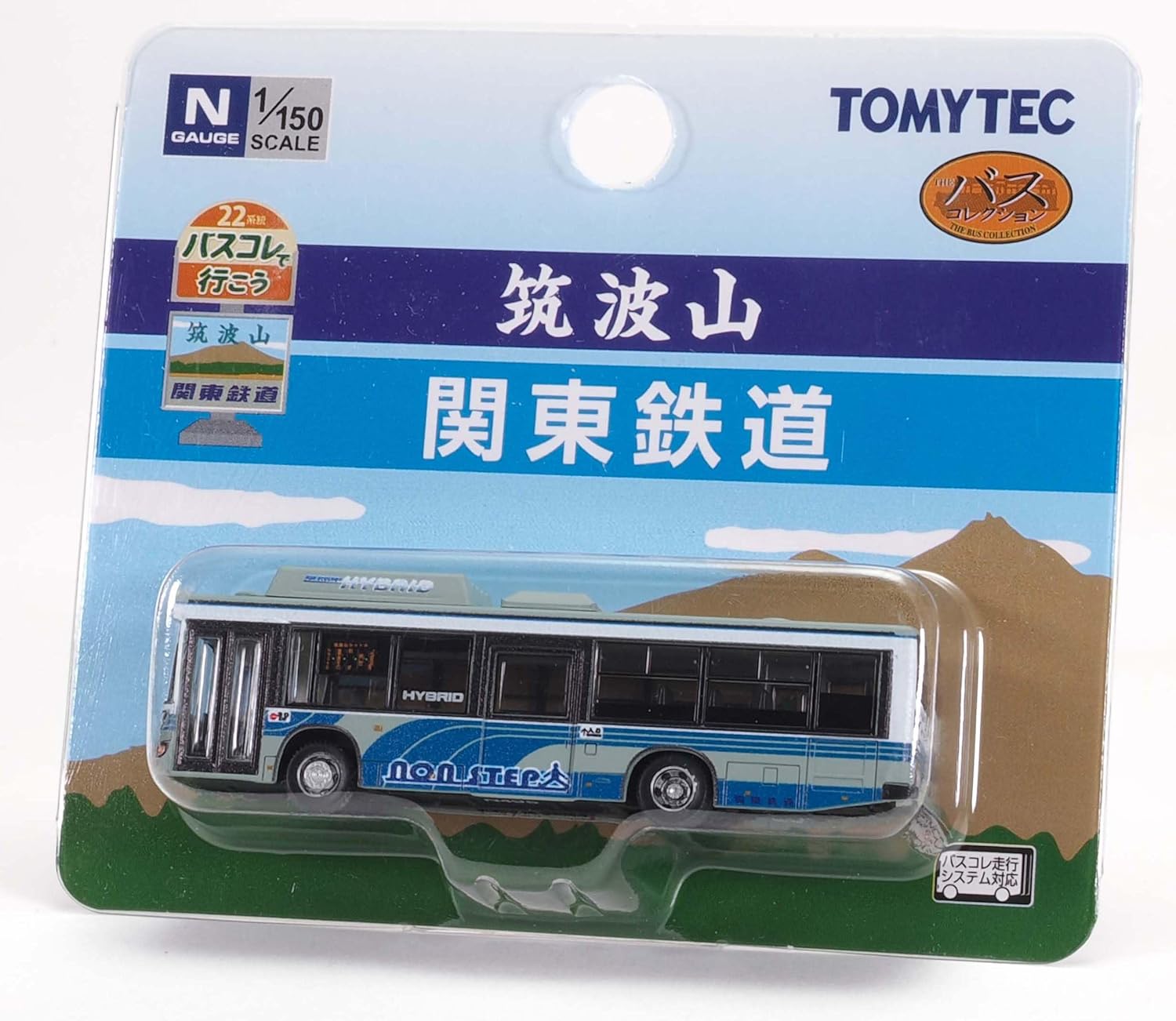 TOMYTEC Let's Go With The Bus Collection 22 Mount Tsukuba Kanto Railway - BanzaiHobby