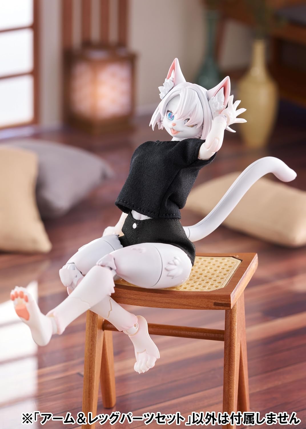 Aoshima KO-02RKM KEMOPLA Arm and Leg Parts Set 01 (Khao Manee Color) - Aoshima Banzai Hobby