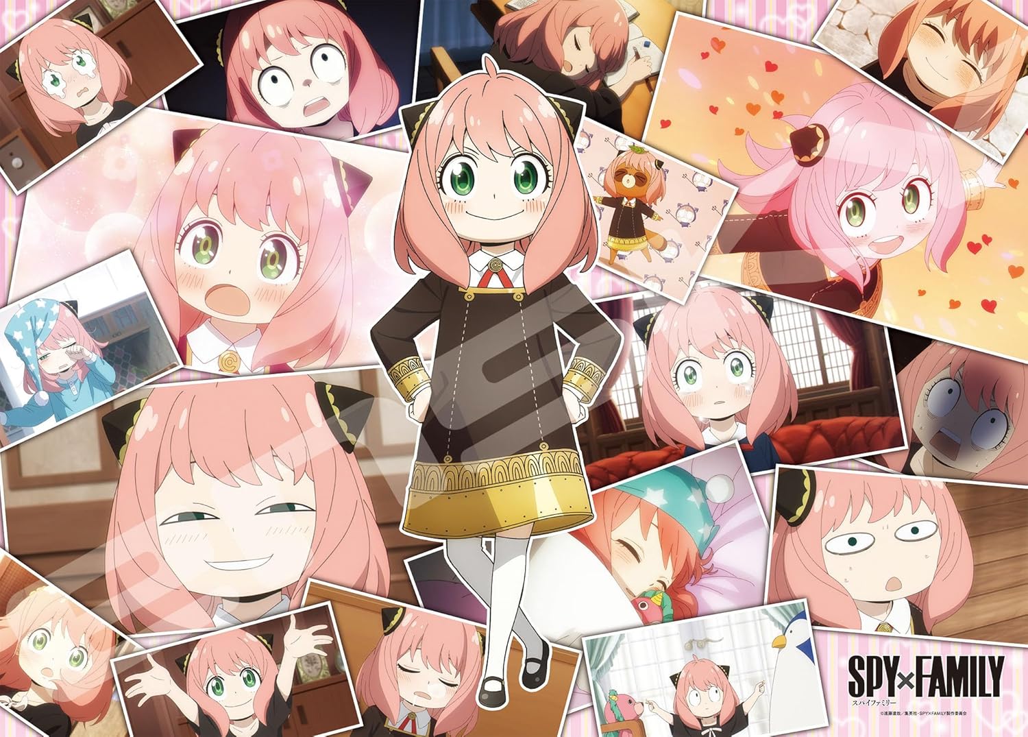 Ensky 500-520 SPY×FAMILY ANYA MEMORIES - SPY x FAMILY (Puzzle, 500 Pieces, 38 x 53 cm) - BanzaiHobby