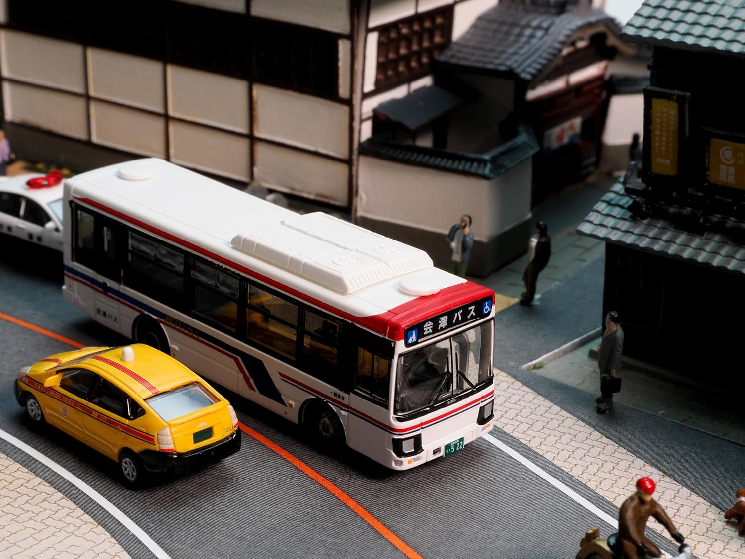 TOMYTEC The Bus Collection Aizu Bus Set of 2 - BanzaiHobby