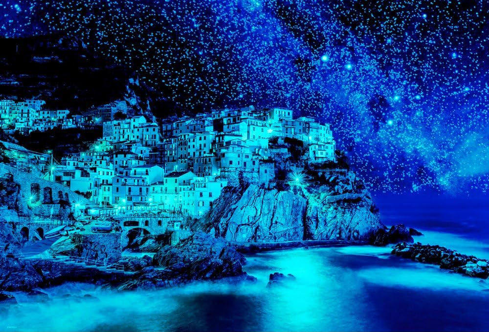 Beverly 31-486Cinque Terre under the starry sky Puzzle - BanzaiHobby