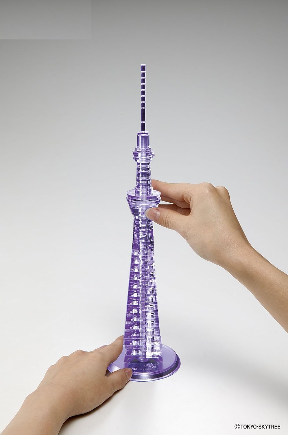 Beverly 50143 Tokyo Sky Tree Miyabi Crystal 3D Puzzle 62P - BanzaiHobby