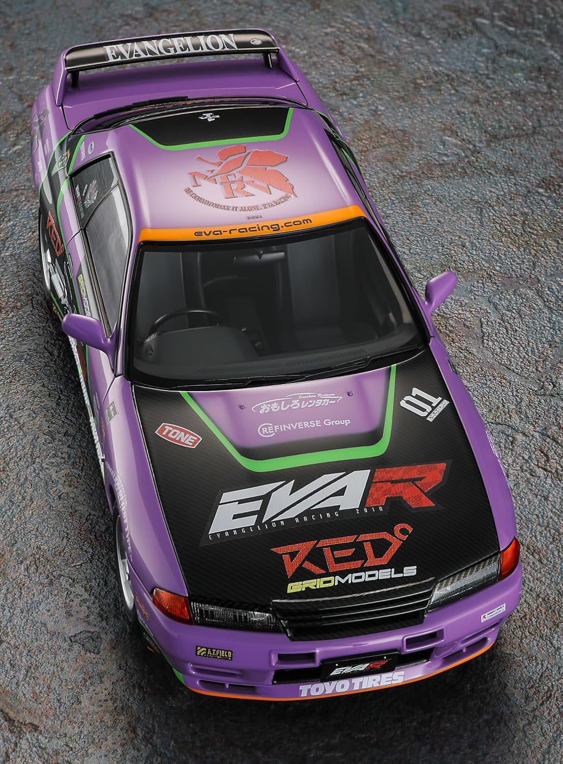 Hasegawa SP696 1/24 EVA RT TEST TYPE Unit-01 Skyline R32 GT-R - Hasegawa Banzai Hobby