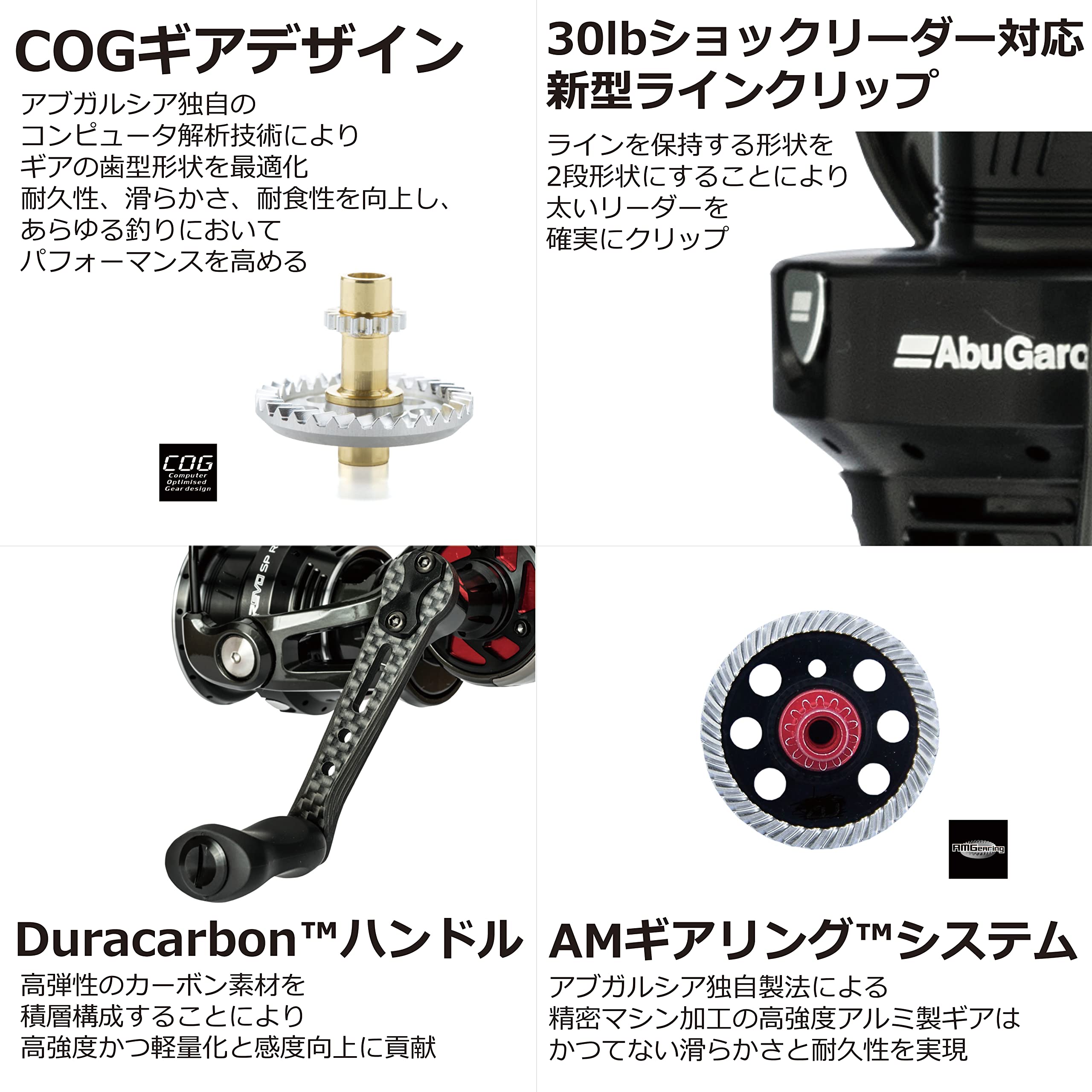 AbuGarcia (アブガルシア) Revo SP Rocket 4000S レボSP ロケット スーパーハイギヤ スピニングリール