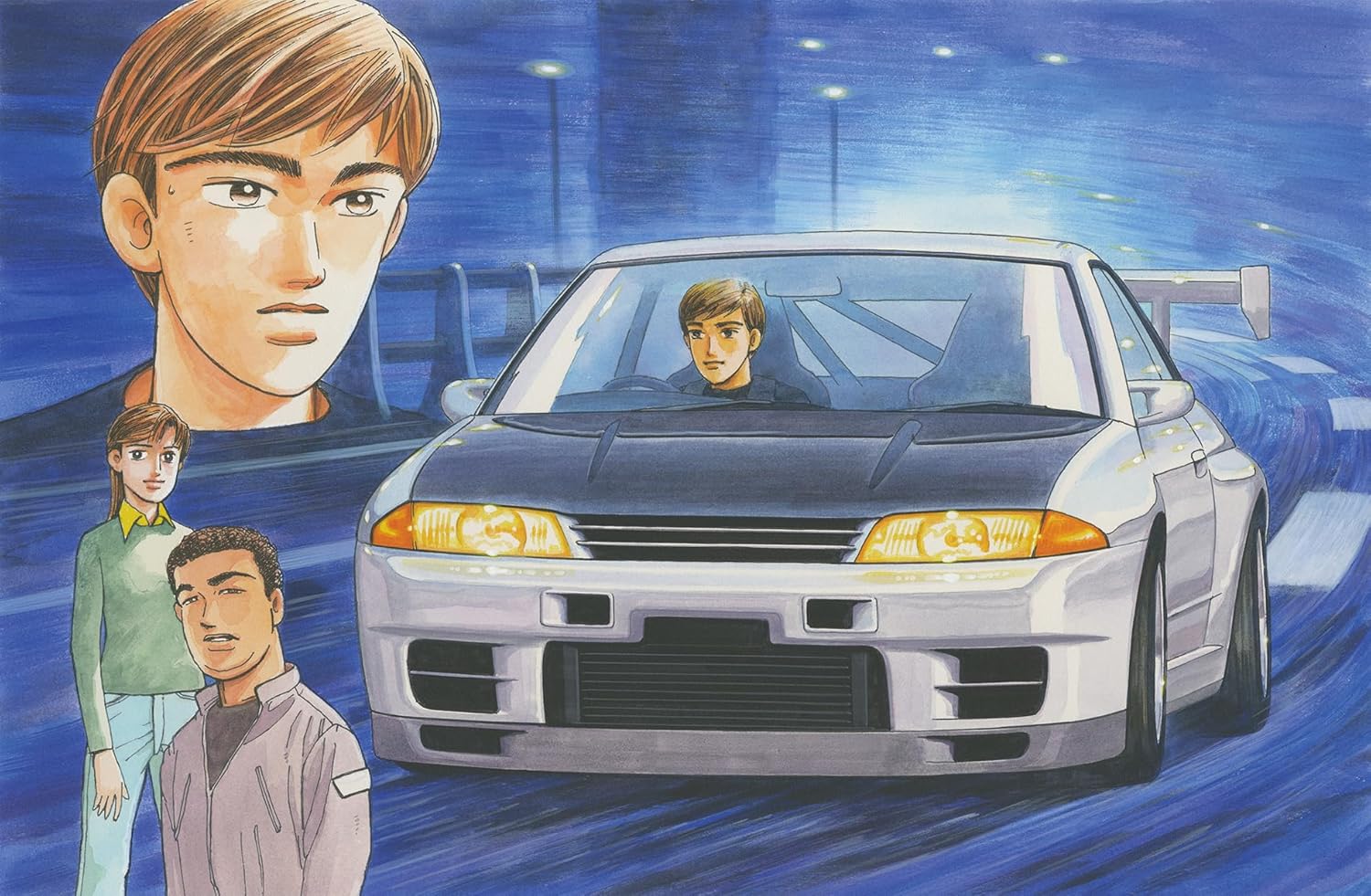 Fujimi 1/24 Wangan Midnight Series No.6 Nissan Skyline GT-R (R32) Tomoya - BanzaiHobby