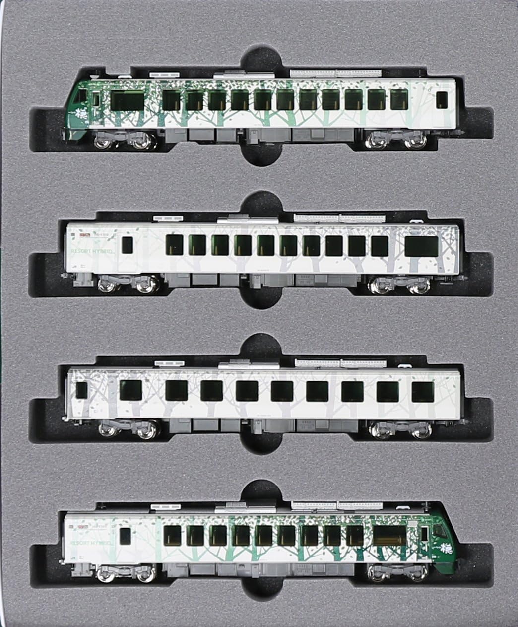 KATO 10-2073 N Gauge HB-E300 Series Resort Shirakami (Aoike Formation) 4 Cars Set - BanzaiHobby