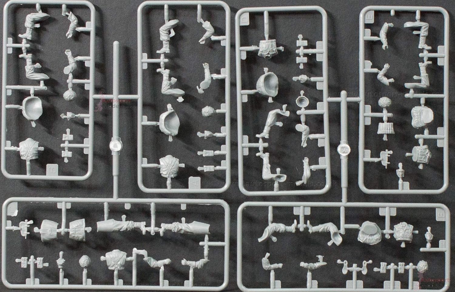 Bronco Models CB35170 1/35 British 6-Pdr Anti-Tank Gun (Airborne) With 1/4 Ton Truck & Crew - BanzaiHobby