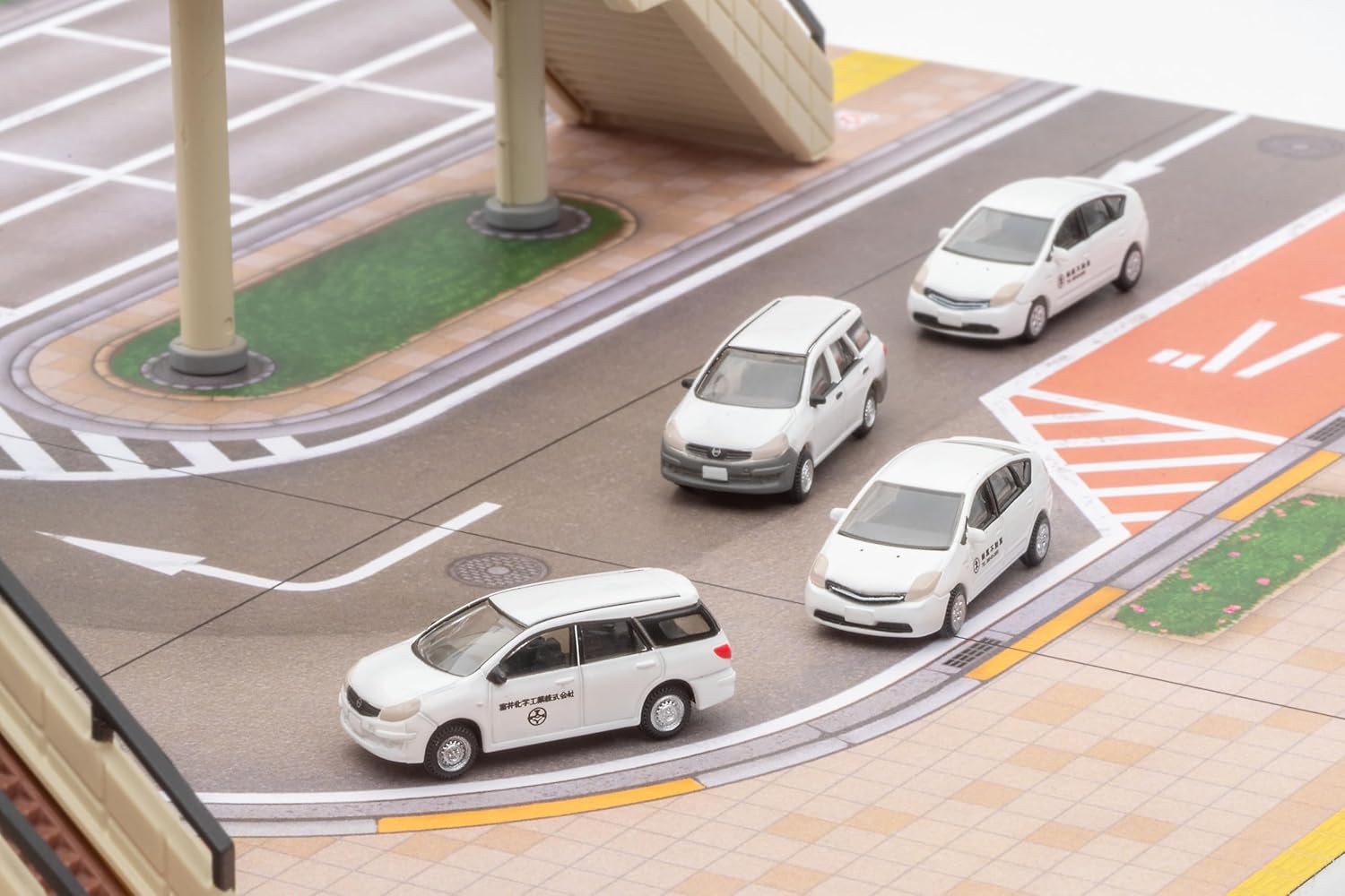 TOMYTEC 328636 The Car Collection Basic Set Selection (Select) Business Car White - BanzaiHobby