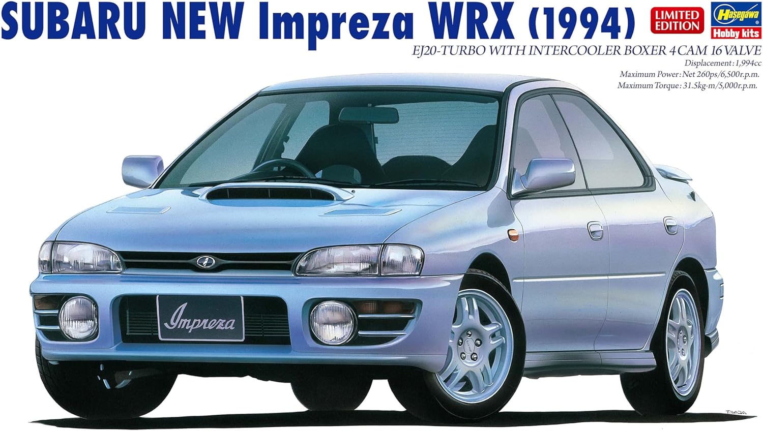Hasegawa 20675 1/24 Subaru New Impreza WRX 1994 - BanzaiHobby