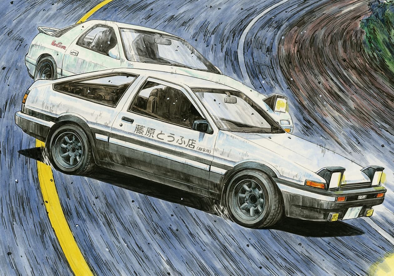 Fujimi ISD-001 1/24 Initial D Series No.001 Early Treno 1600GT APEXAE86 Takumi Fujiwara - BanzaiHobby