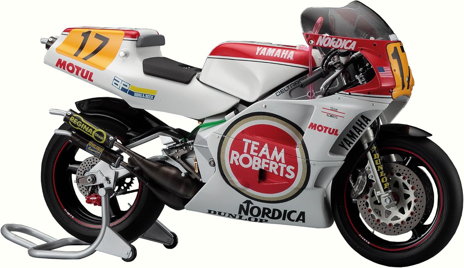 Hasegawa 21707 1/12 Yamaha YZR500 (OW98) Team Lucky Strike Roberts 1988 - BanzaiHobby