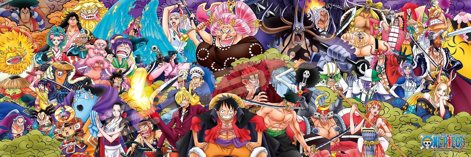 Ensky 950-55 One Piece CHRONICLES - Wano Country - One Piece (Puzzle, 950 Pieces, 34 x 102 cm) - BanzaiHobby