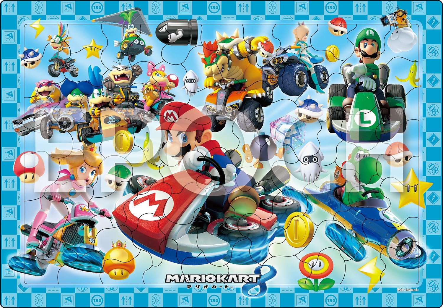 Epoch 25-224 Mario Kart 8 Puzzle - BanzaiHobby