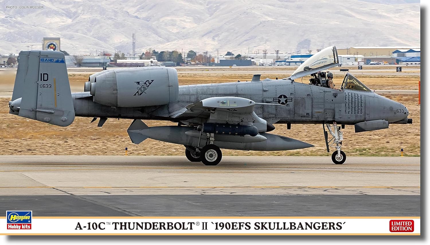 Hasegawa 02451 1/72 US Air Force A-10C Thunderbolt II 190EFS Skull Bangers - BanzaiHobby